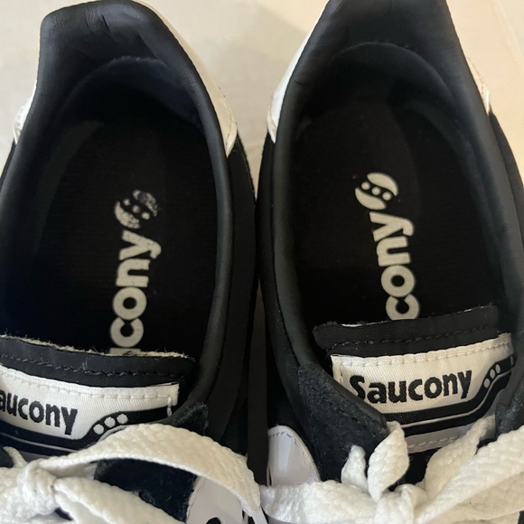 Saucony Womens Black and White Bullet Running Sneakers Size 8 - Picture 7 of 10